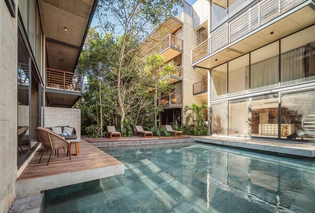 Апартаменты Incredible 1Br Swim Up With Private Cenote And Big Gym Тулум